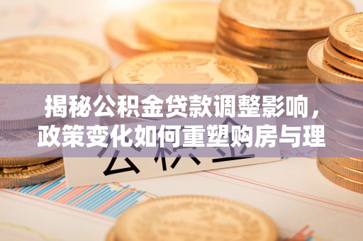 让胡路揭秘公积金贷款调整影响，政策变化如何重塑购房与理财规划