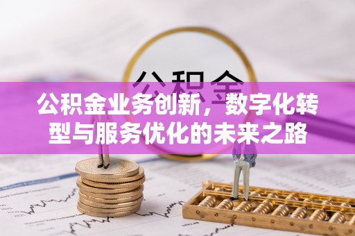 让胡路公积金业务创新，数字化转型与服务优化的未来之路