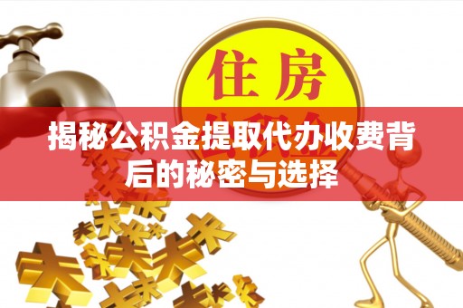 让胡路揭秘公积金提取代办收费背后的秘密与选择