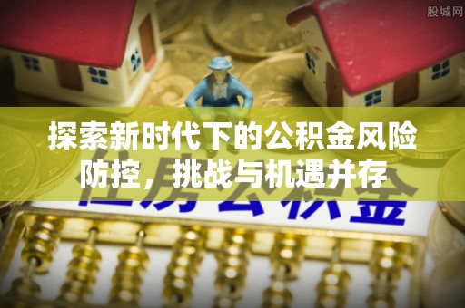 让胡路探索新时代下的公积金风险防控，挑战与机遇并存
