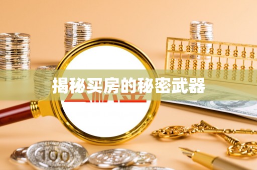 让胡路揭秘买房的秘密武器