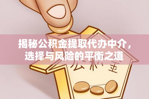 让胡路揭秘公积金提取代办中介，选择与风险的平衡之道