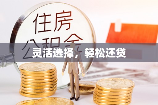 让胡路灵活选择，轻松还贷