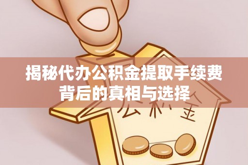 让胡路揭秘代办公积金提取手续费背后的真相与选择