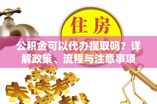 让胡路公积金可以代办提取吗？详解政策、流程与注意事项