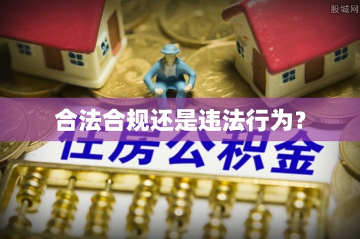 让胡路合法合规还是违法行为？