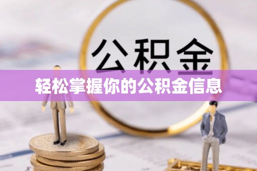 让胡路轻松掌握你的公积金信息